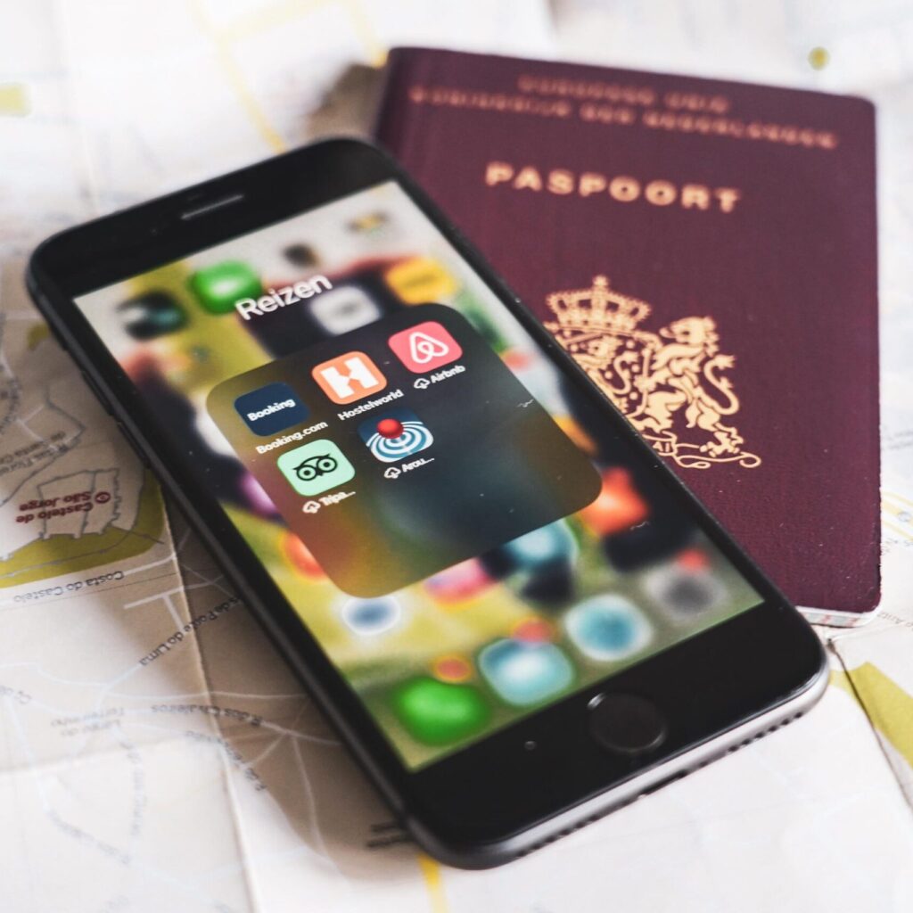 mobiele apps voor mee op reis - travelnote
