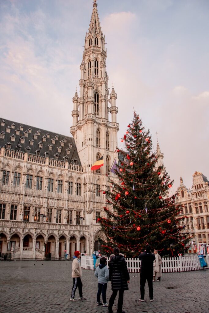 Kerst steden europa