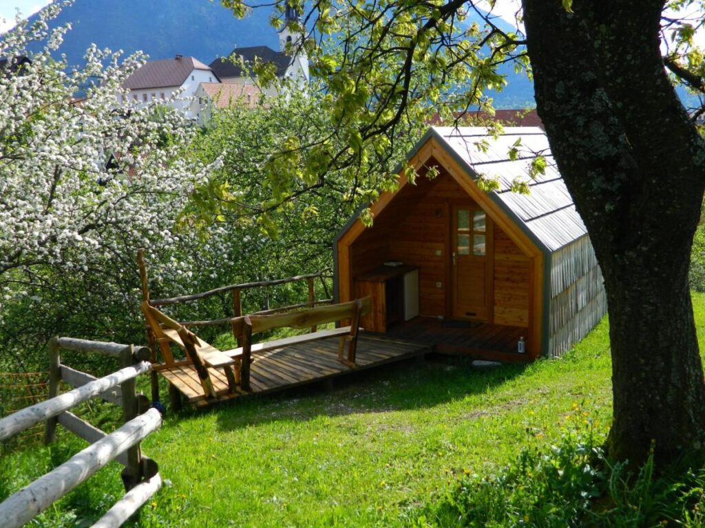 slovenie glamping overnachting