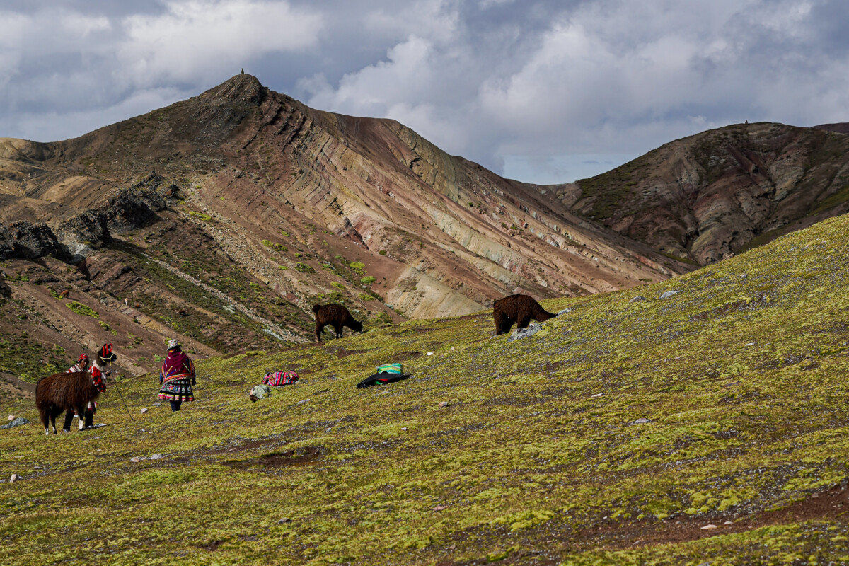 peru rainbow mountian