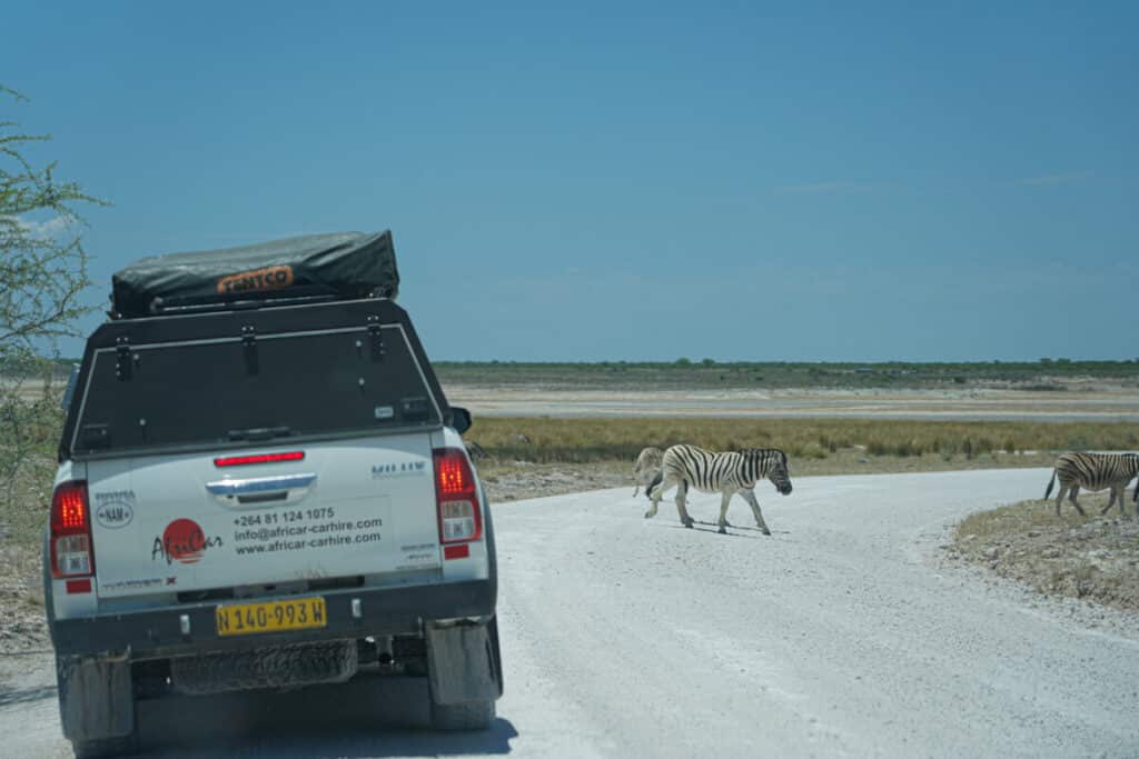 reizen door namibie