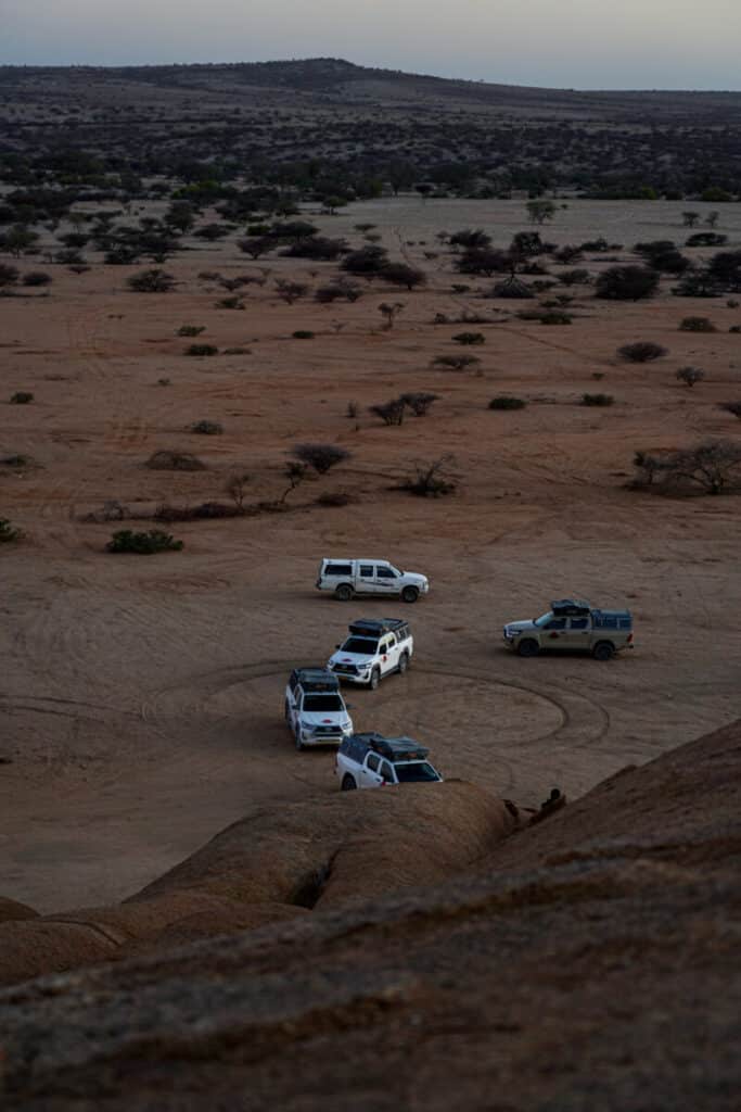 vakantieroute namibie