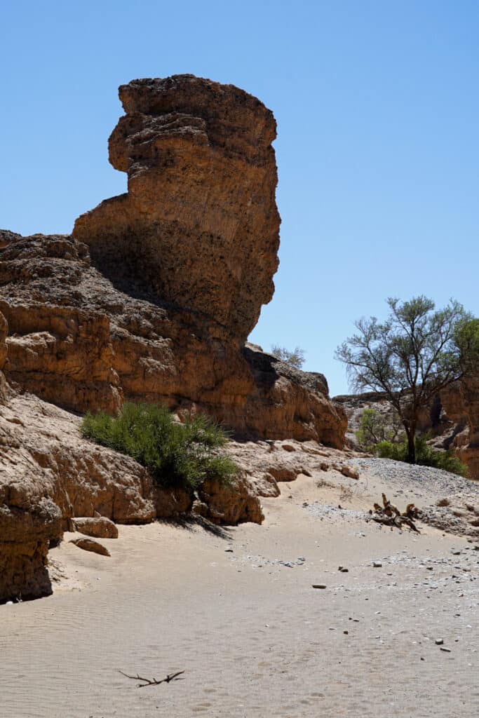 sesriem canyon sossusvlei namibie